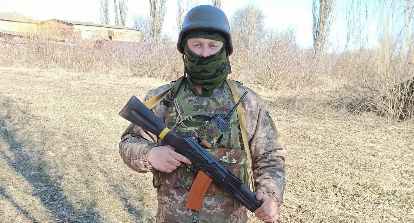 Ukraiņu karavīrs Nikolajs
