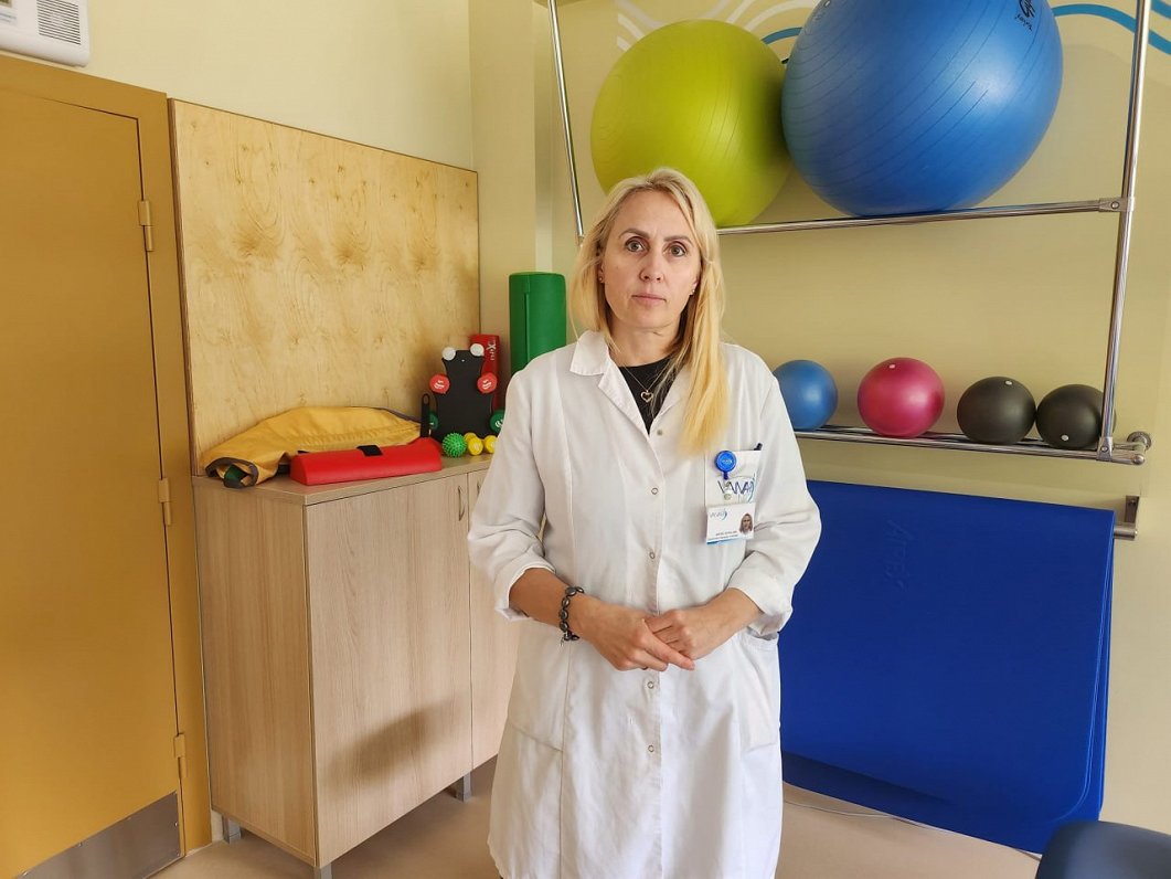Fizikālās un rehabilitācijas medicīnas ārste Inese Svikliņa
