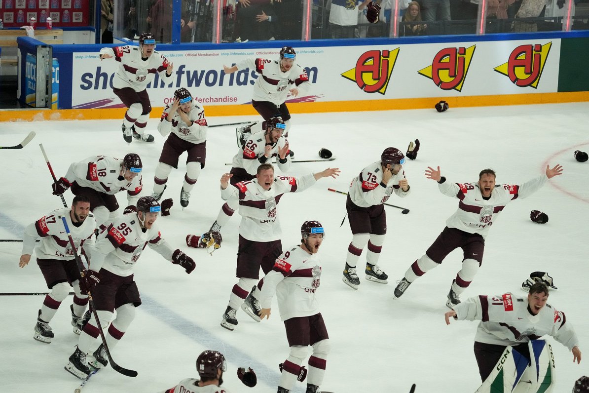 Verdensmesterskap i ishockey mellom landslagene i Latvia og USA på Nokia Arena i Tampere.