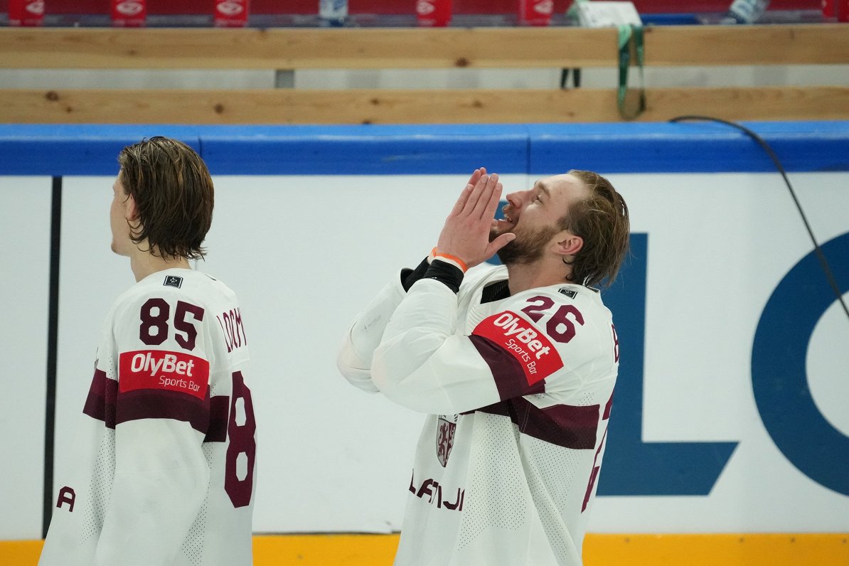 Verdensmesterskap i ishockey mellom landslagene i Latvia og USA på Nokia Arena i Tampere.