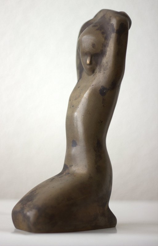 Rimma Pancehovska “Mežavota lauma”, bronza, 25x12x6 cm, 1982, LMS muzejs