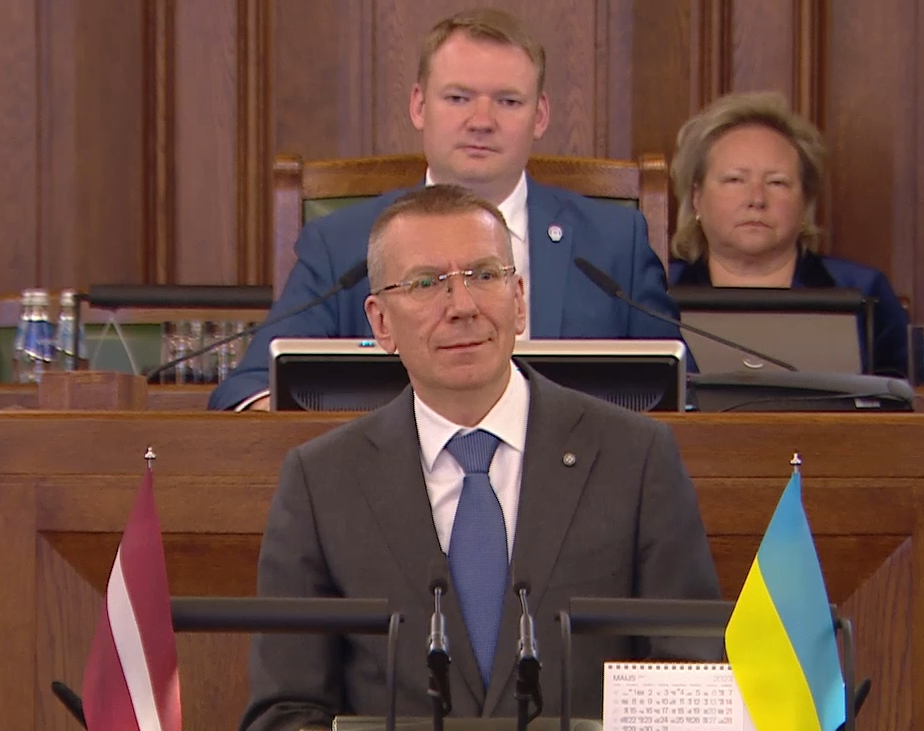 Edgars Rinkēvičs elected President of Latvia