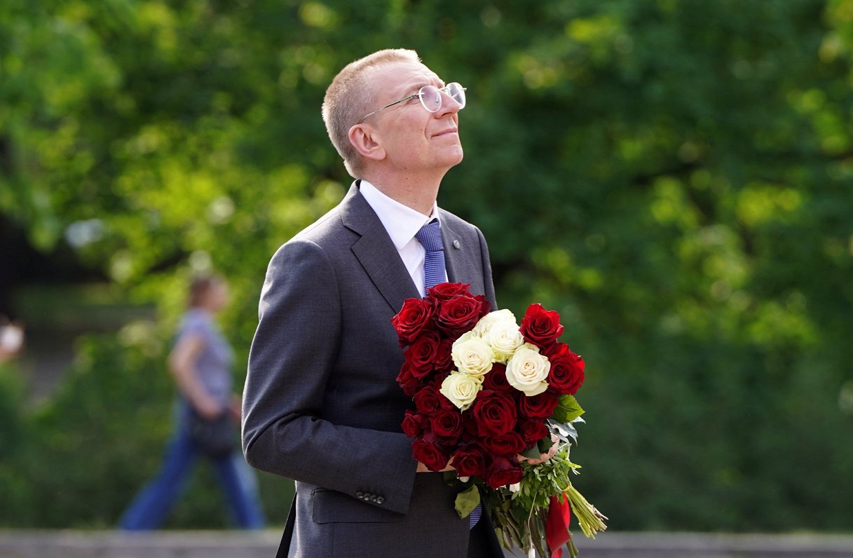Jaunievēlētais Latvijas Valsts prezidents Edgars Rinkēvičs