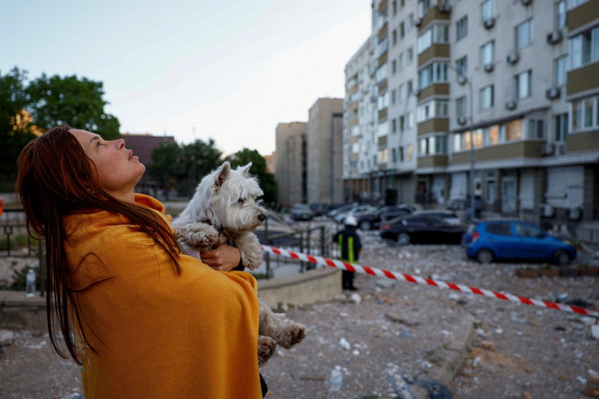 Эвакуированные. Украина, Киев. 30.05.2023