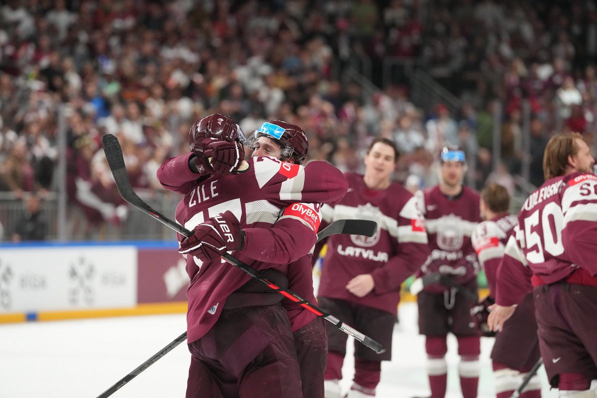 Сборная Латвии по хоккею на чемпионате мира 2023