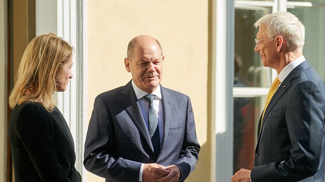 Baltijas valstu un Vācijas līderi apliecina atbalstu Ukrainai