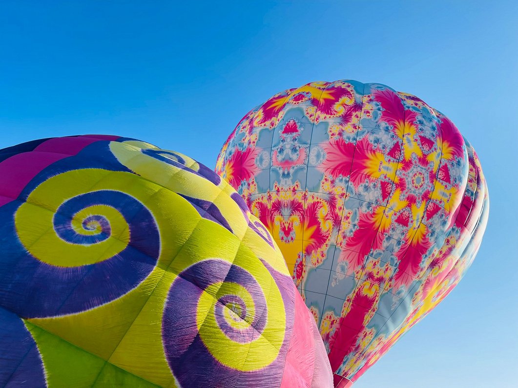 Gaisa baloni Balasta dambī, Rīgā