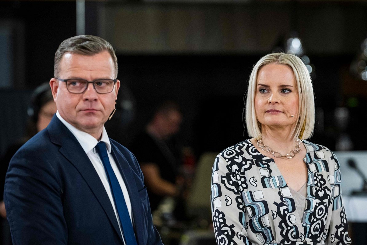 Somijas topošais premjerministrs Peteri Orpo nolēmis iekļaut Rīkas Purras vadīto Somu partiju valdīb...