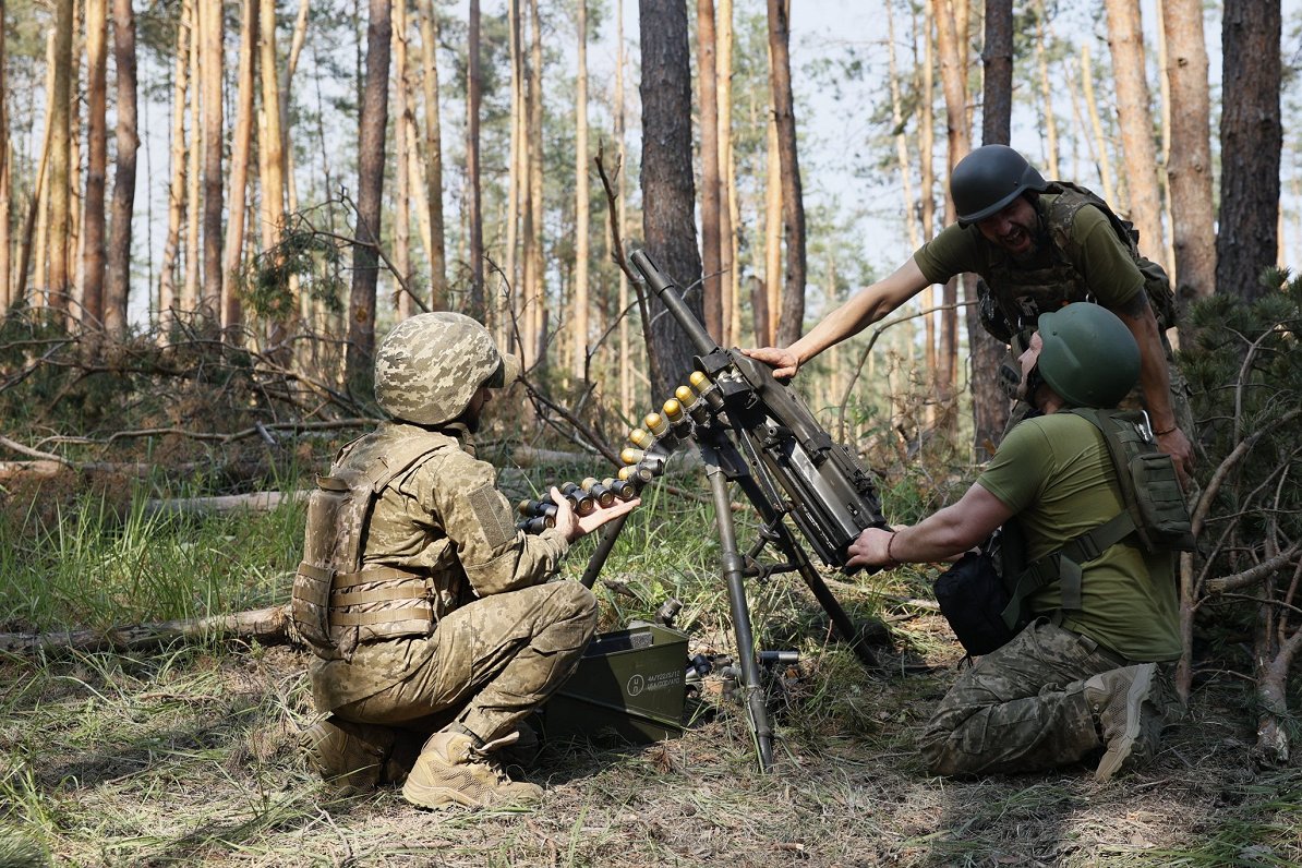 Ukrainas karavīri Luhanskas apgabalā