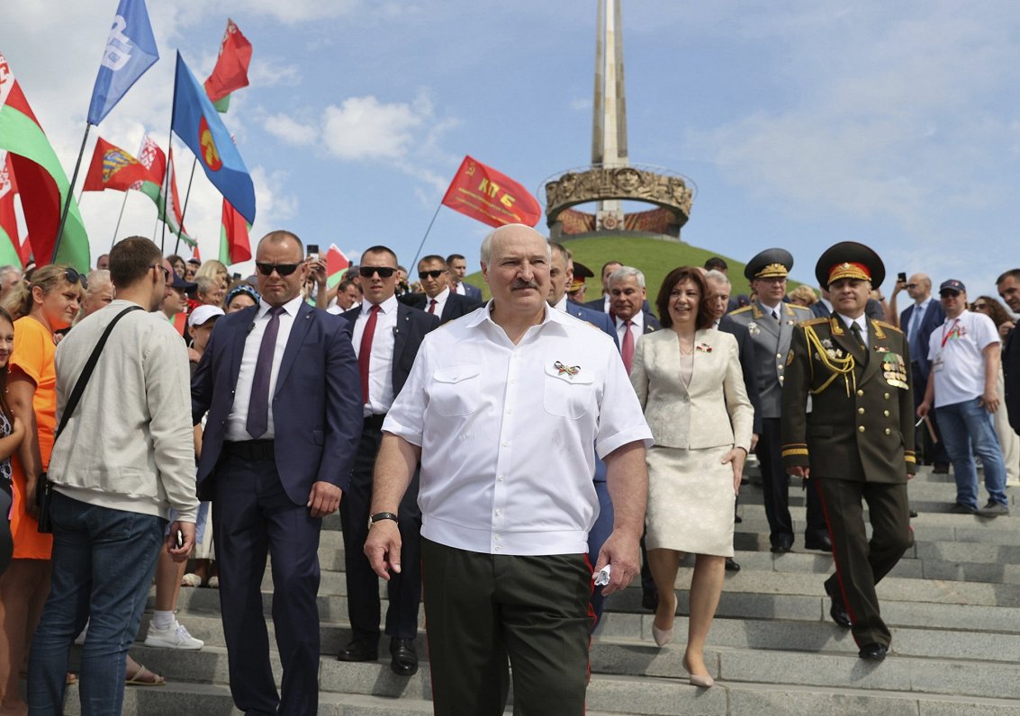 Baltkrievijas līderis Aleksandrs Lukašenko