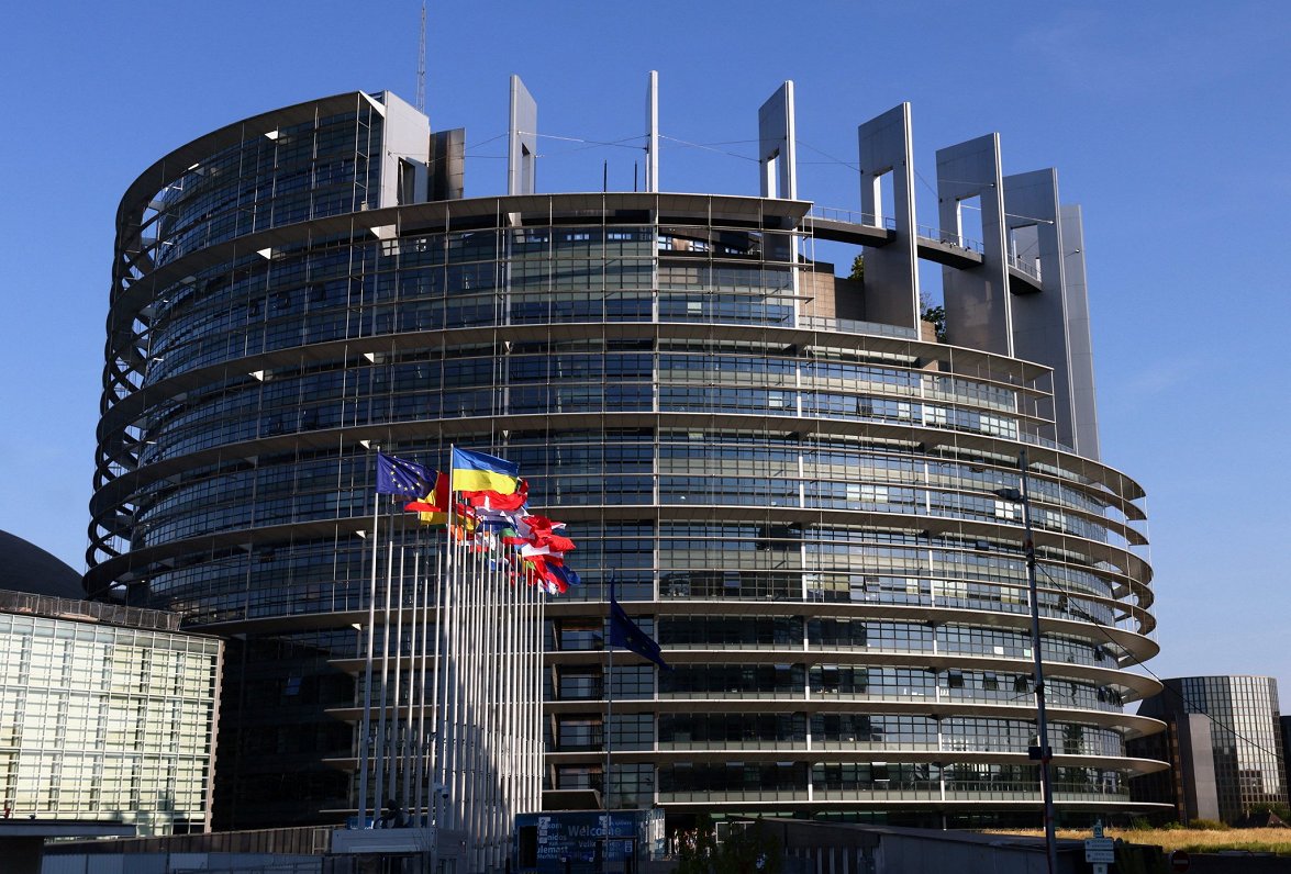 Eiropas Parlamenta ēka Strasbūrā,, 2023.gada jūnijs