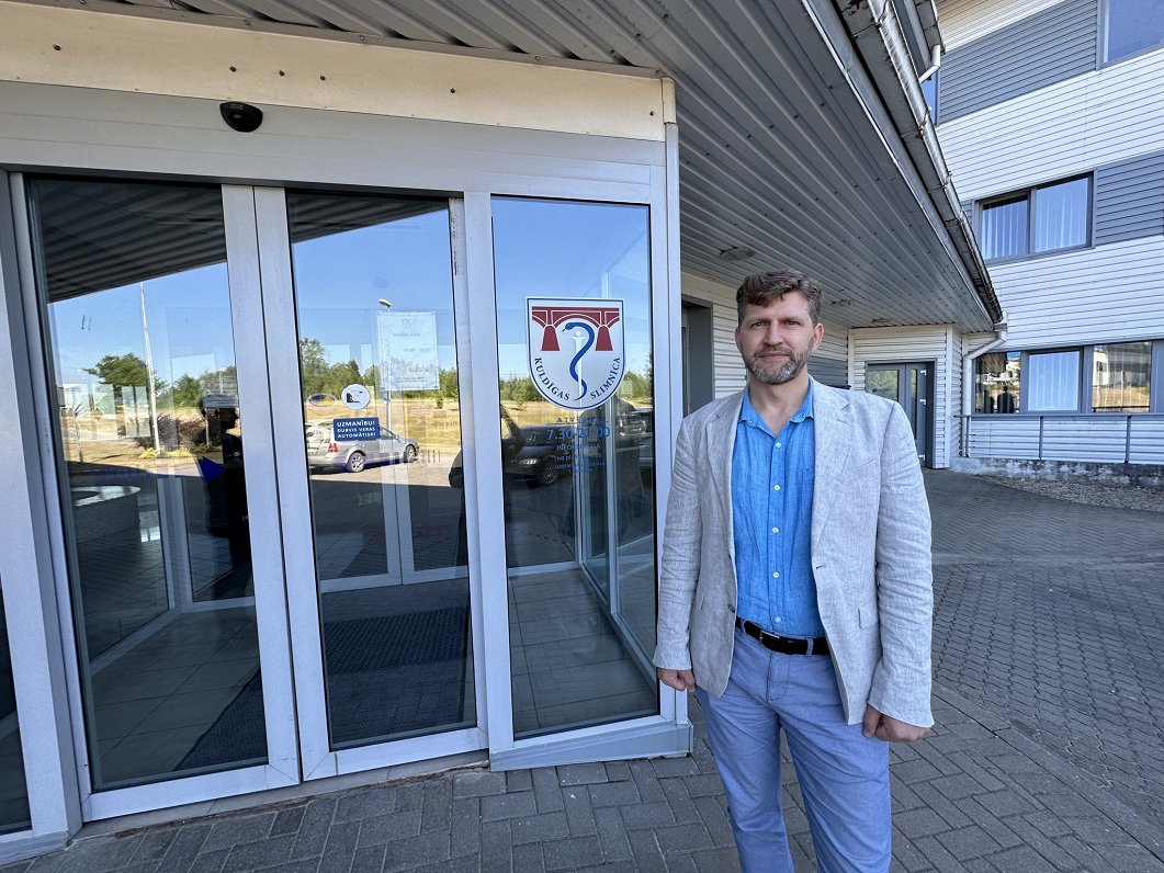 SIA &quot;Kuldīgas slimnīca” valdes priekšsēdētāja amatā Andris Aniņš.