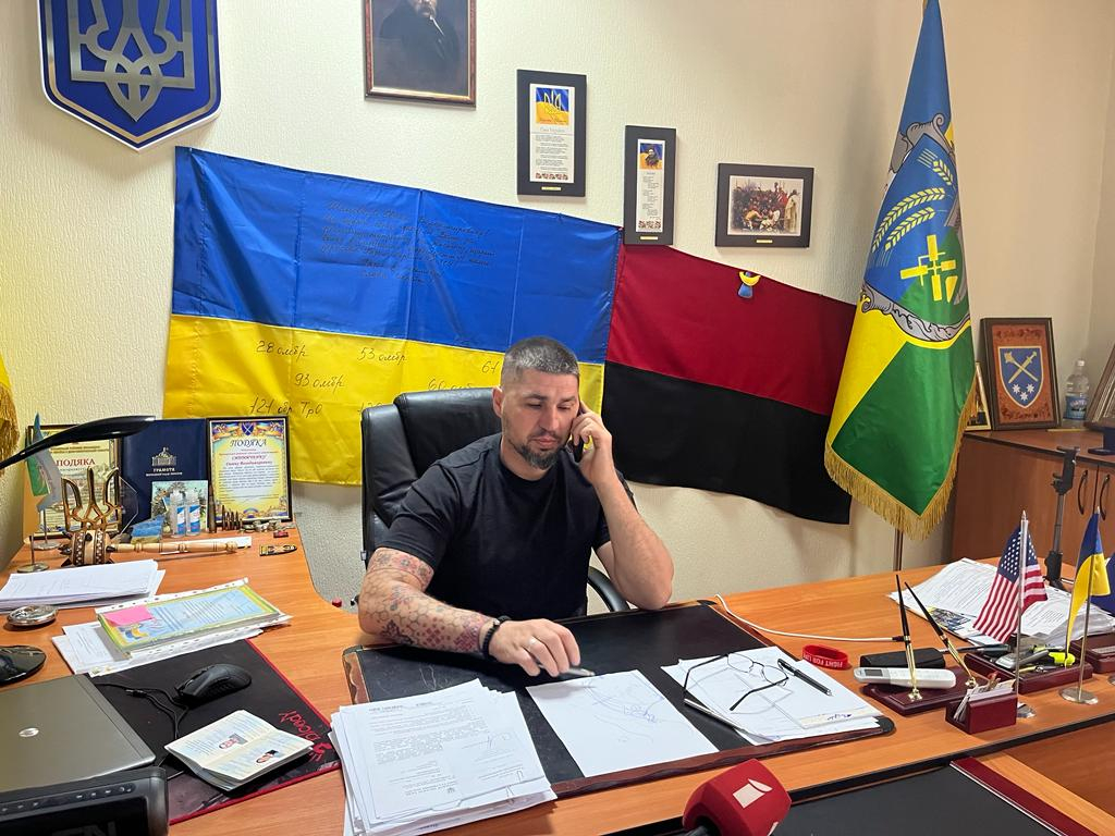 Krivijrihas kara apgabala administrācijas vadītājs Jevgenijs Sitničenko