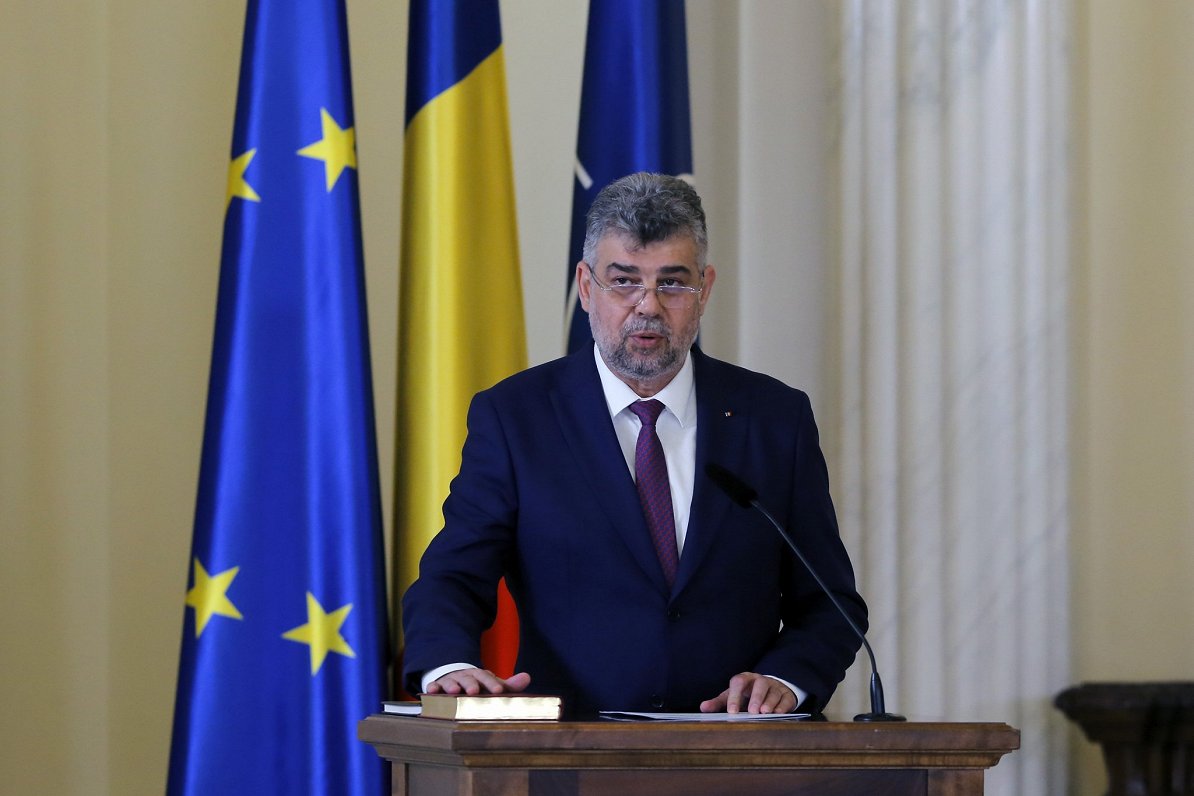 Rumānijas premjerministrs Marčels Čiolaku