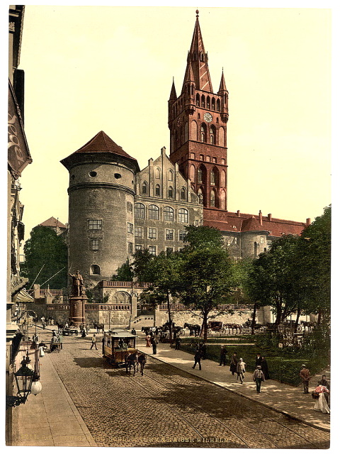 ● Замок и памятник императору Вильгельму. 1890.