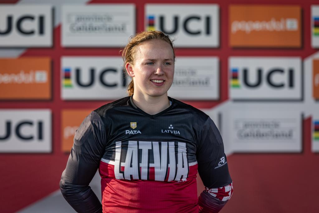 Stūriška izcīna zelta medaļu pasaules junioru čempionātā BMX riteņbraukšanā