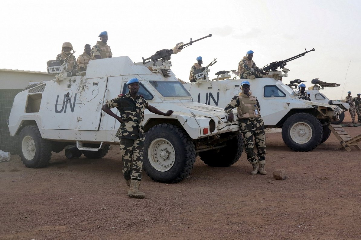 ANO miera spēku karavīri Mali