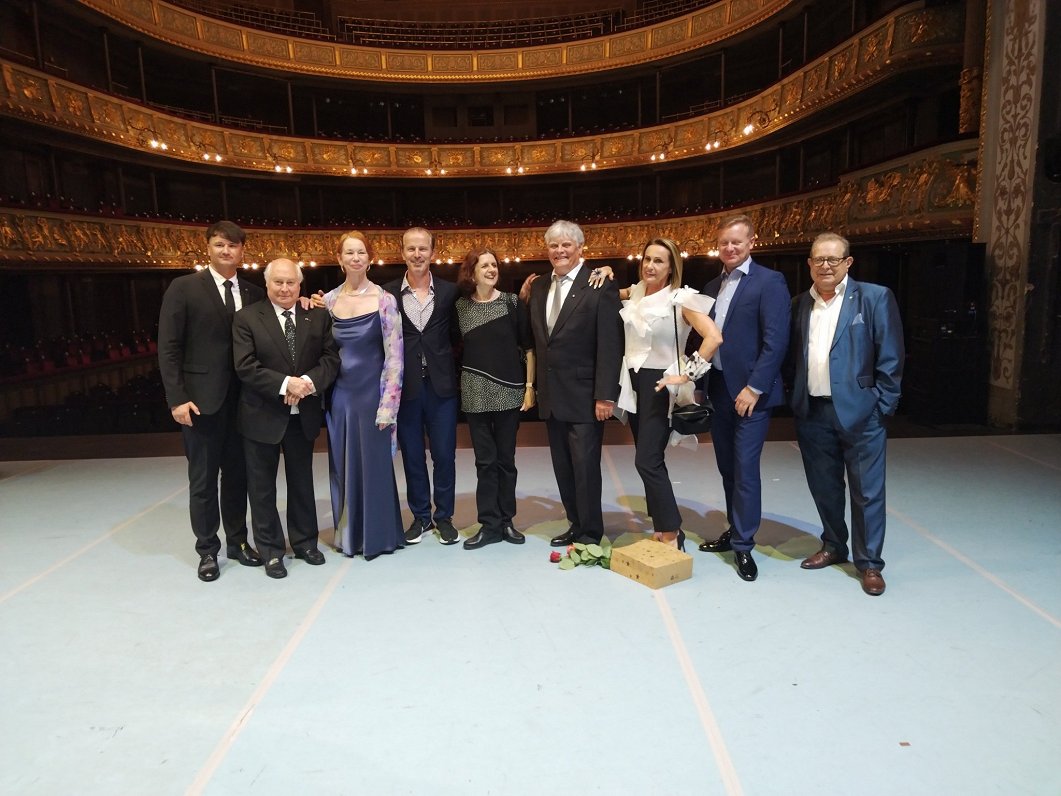 Члены международного жюри Шестого международного Балтийского конкурса балета