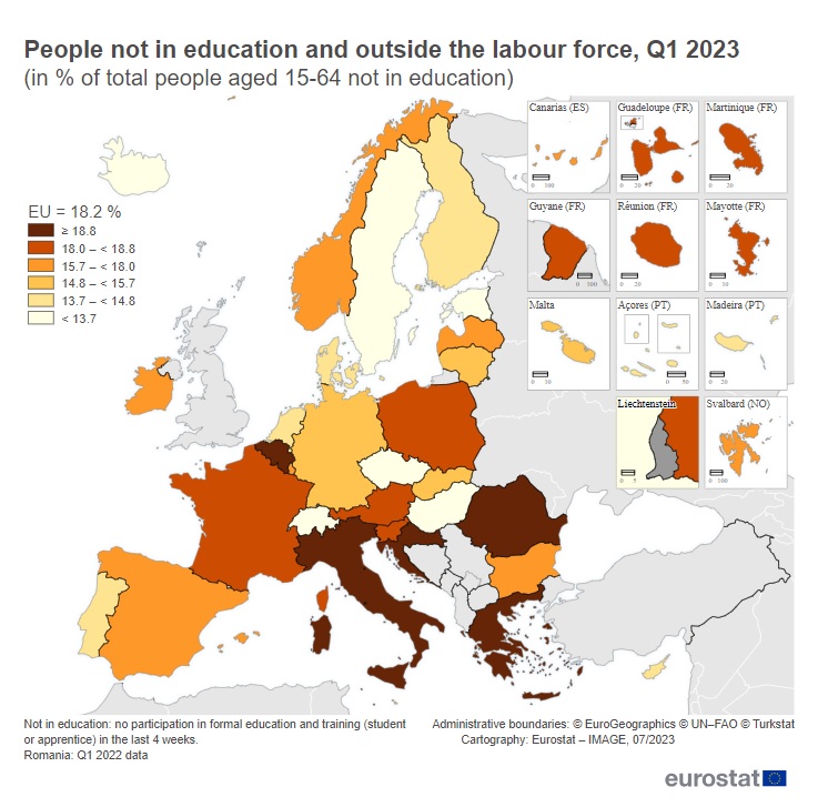 EU labor force Q1, 2023