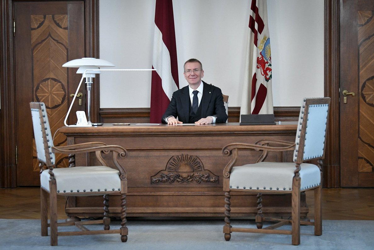 Latvijas Valsts prezidents Edgars Rinkēvičs