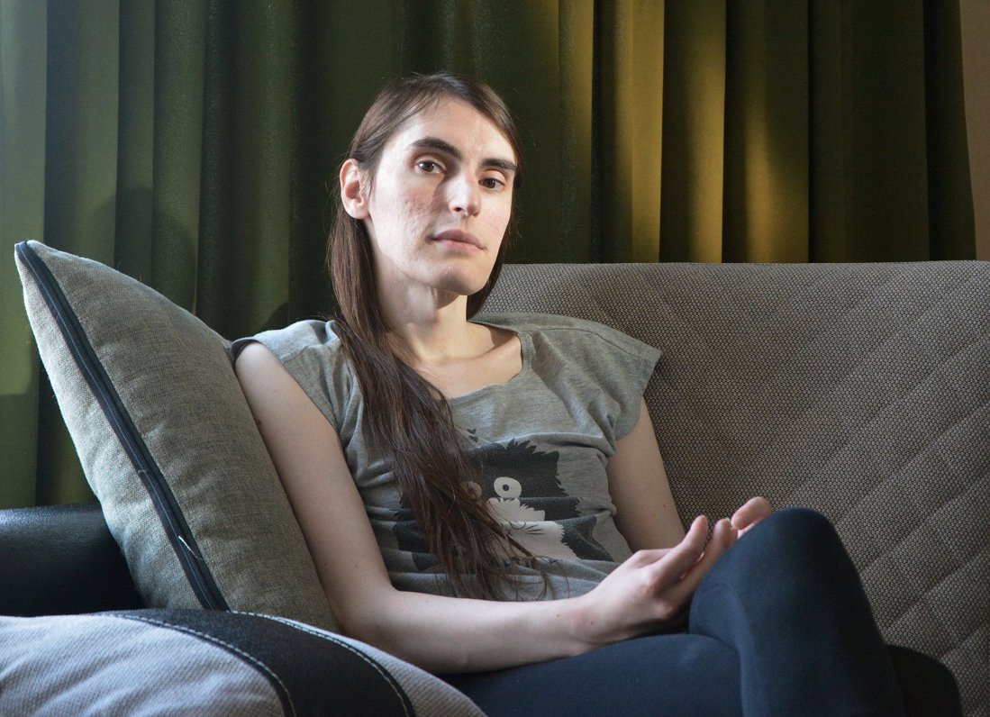 Krievijas transpersona Elle Solomina no Saratovas pārcēlusies dzīvot uz Gruzijas galvaspilsētu Tbili...