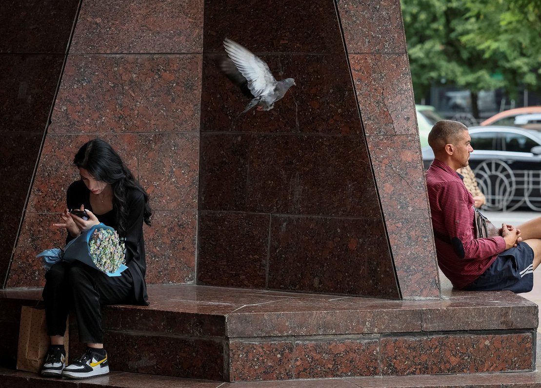Птица мира. Украина, Киев. 14.07.2023