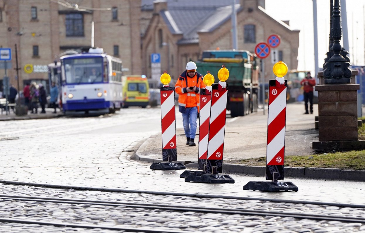 Satiksmes ierobežojumi saistībā ar &quot;Rail Baltica&quot; būvdarbiem