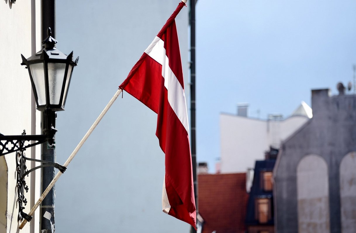 Latvijas valsts karogs Rīgā