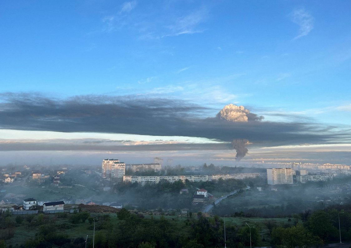 Атака дронов. Украина, временно оккупированный Севастополь. Июль, 2023 года.