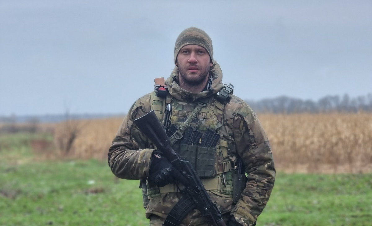 Латвиец в Вооруженных силах Украины Алвис Лукша