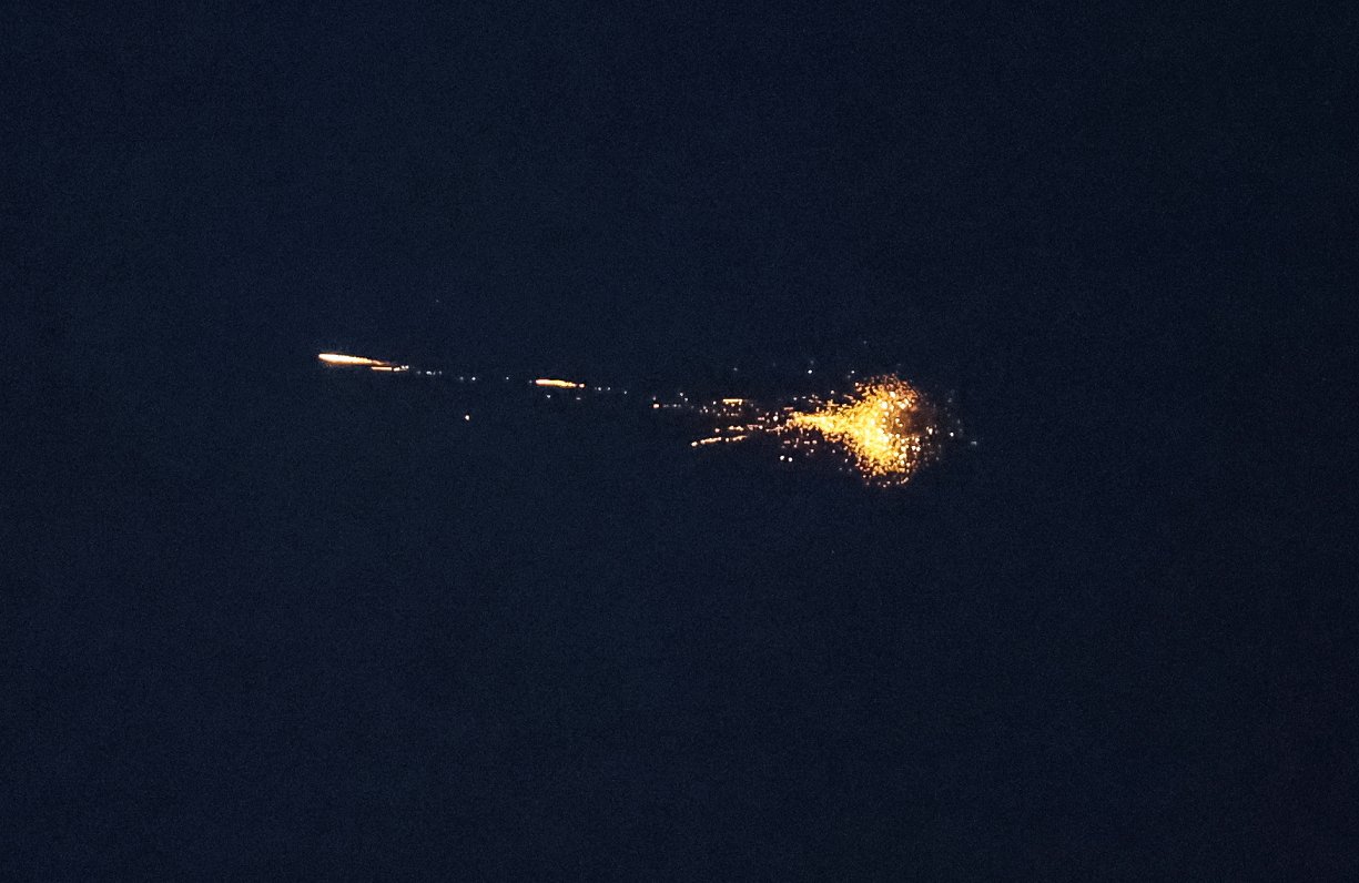 Взрыв дрона. Украина, Киев. 02.08.2023