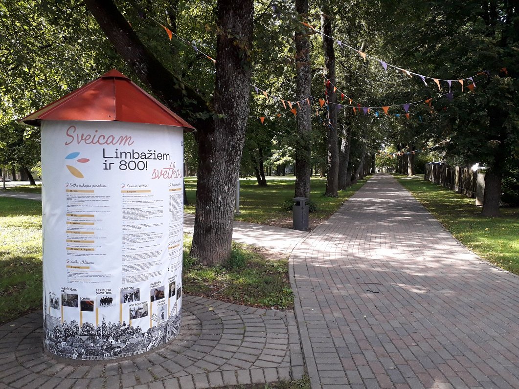 Limbaži celebrates its 800th anniversary.