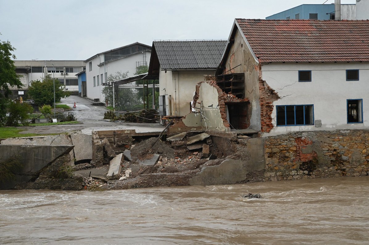 Spēcīgo lietavu un plūdu radītie postījumi Slovēnijā, 2023. gada 6. augusts