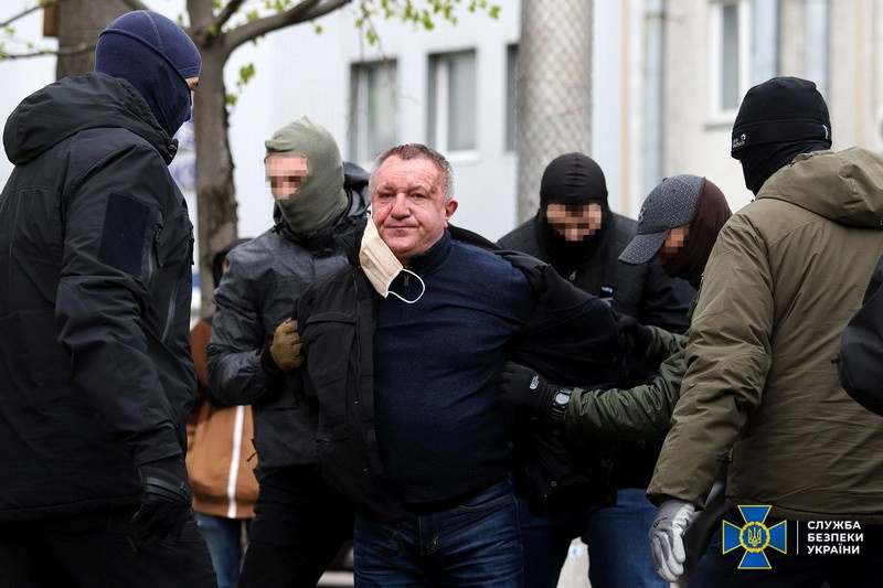 Ukrainas Drošības dienesta ģenerālmajora Valērija Šaitanova arests 2020. gada aprīlī