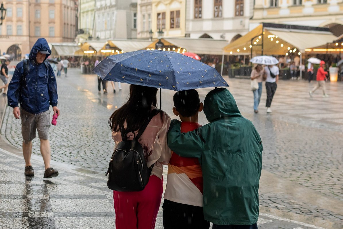 Lietus Prāgā