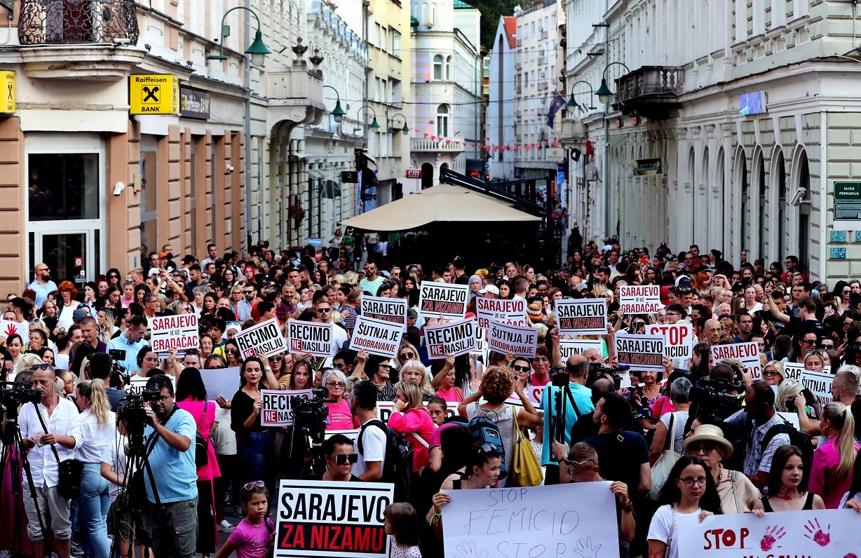 Protesta akcija Sarajevā
