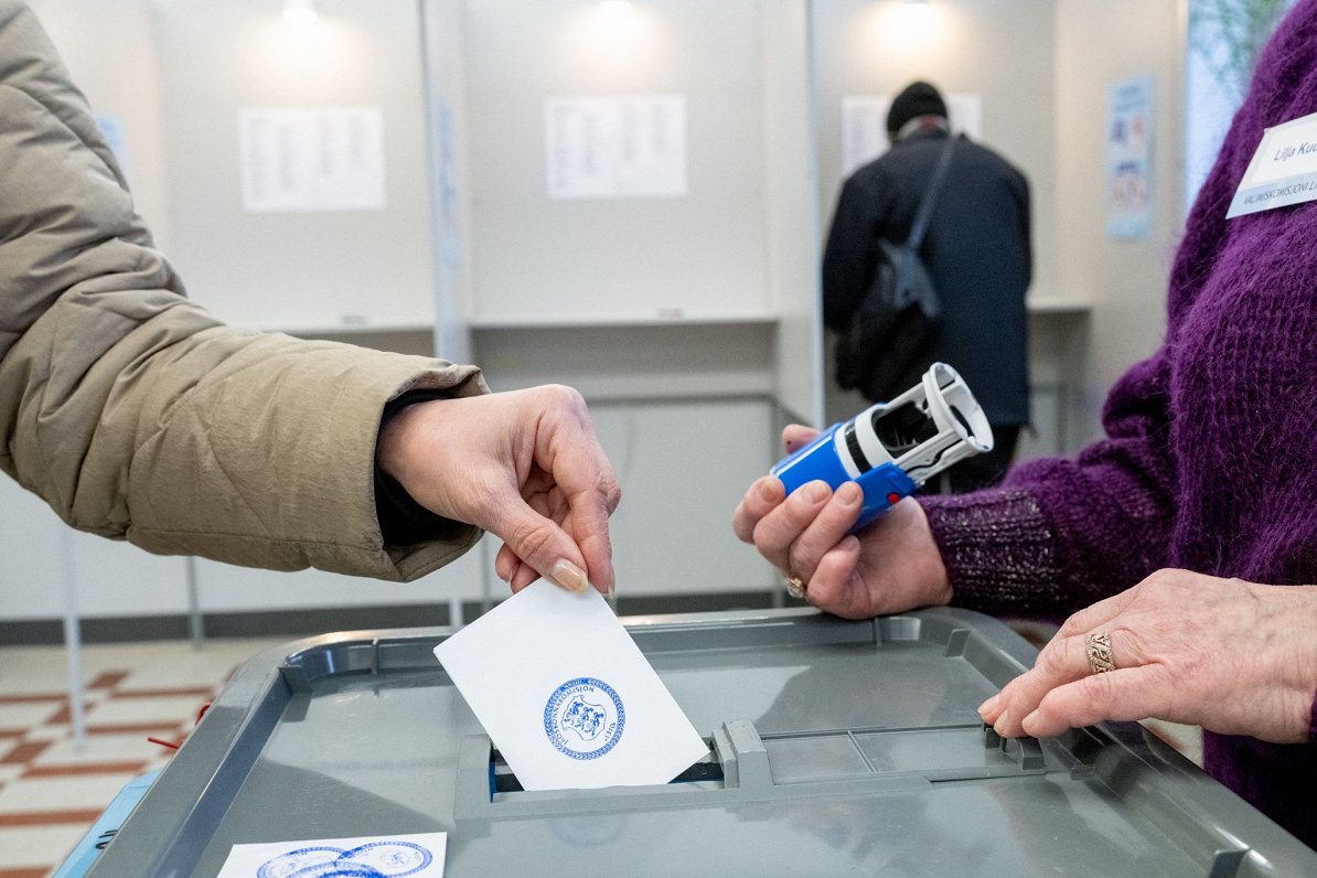 Ilustratīvs attēls, vēlēšanas Igaunijā