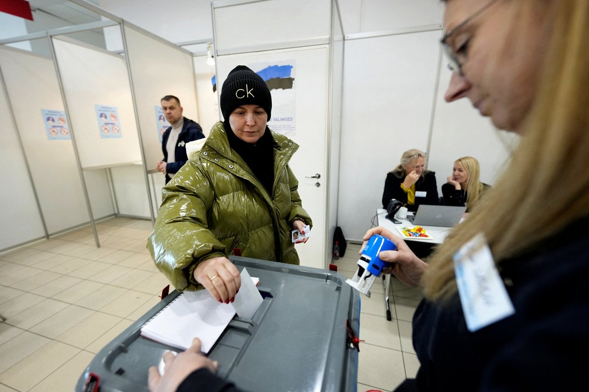 Balsošana vēlēšanās Igaunijā