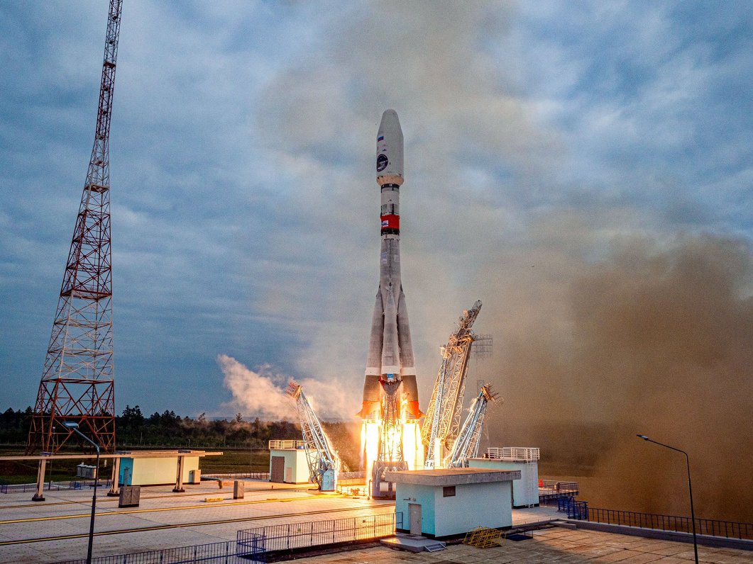 Krievijas kosmosa zondes &quot;Luna-25&quot; palaišana