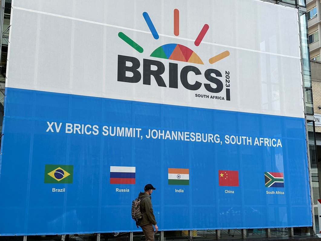 Attīstības valstu jeb BRICS grupas līderu samits Dienvidāfrikas Republikas pilsētā Johannesburgā
