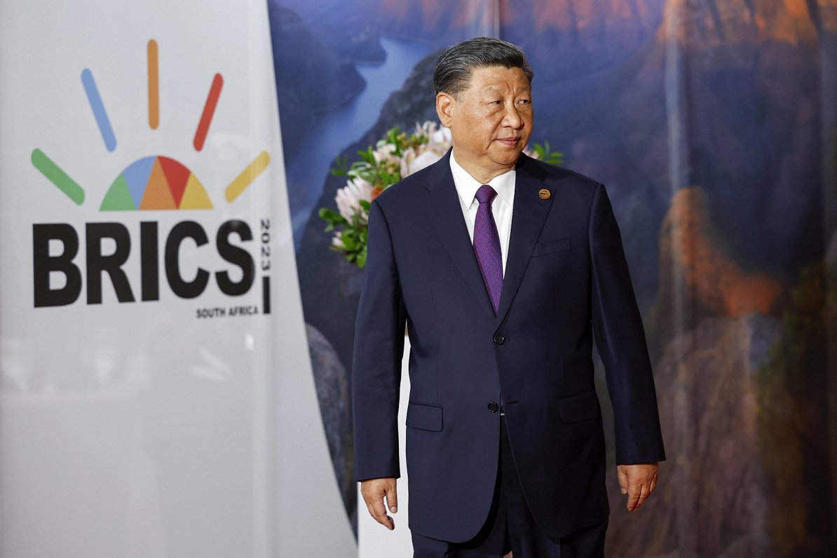 Ķīnas prezidents Sji Dzjiņpins BRICS samitā