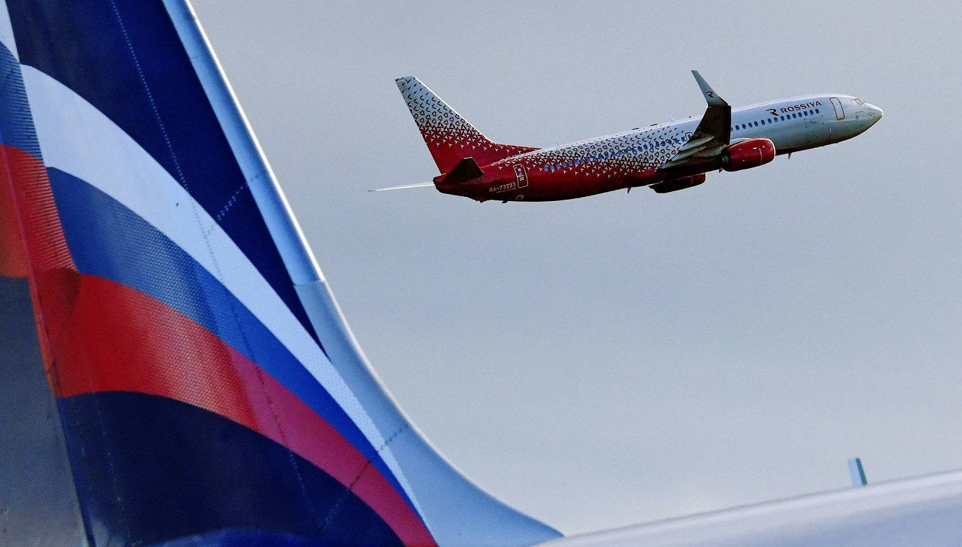 Ilustratīvs attēls: &quot;Rossiya Airlines&quot; lidmašīna