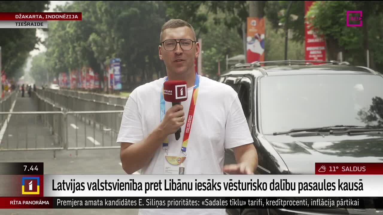 Latvija Pasaules kausa izcīņas basketbolā pirmajā dienā uzvar Libānu / raksts