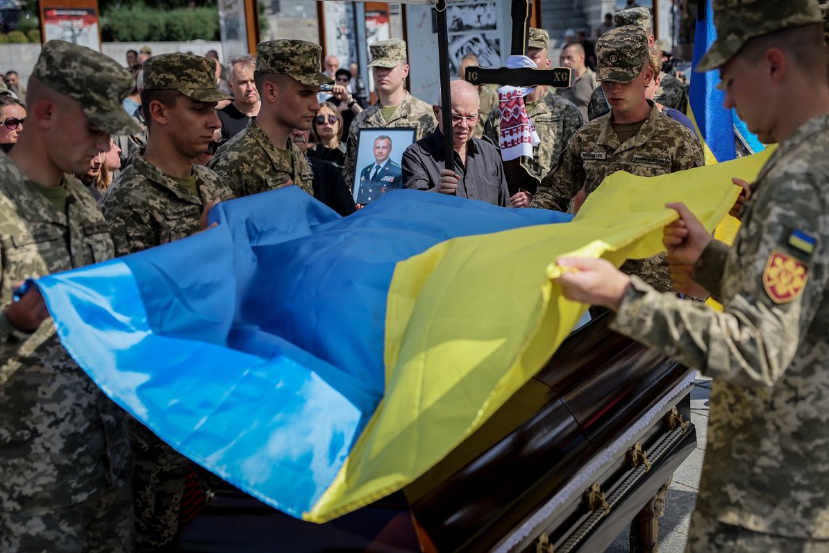Похороны военного. Киев. 28.08.2023