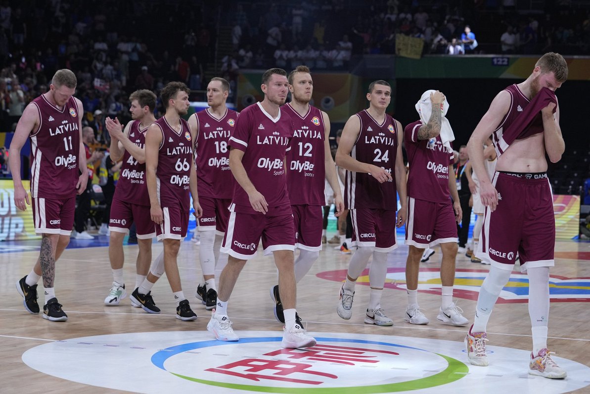 Latvijas izlase Pasaules kausā pēc spēles ar Vāciju