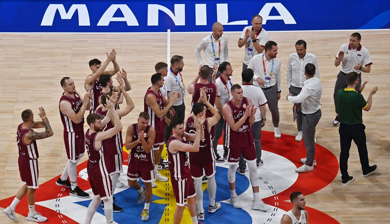 Latvijas basketbola izlase Pasaules kausa noslēgumā