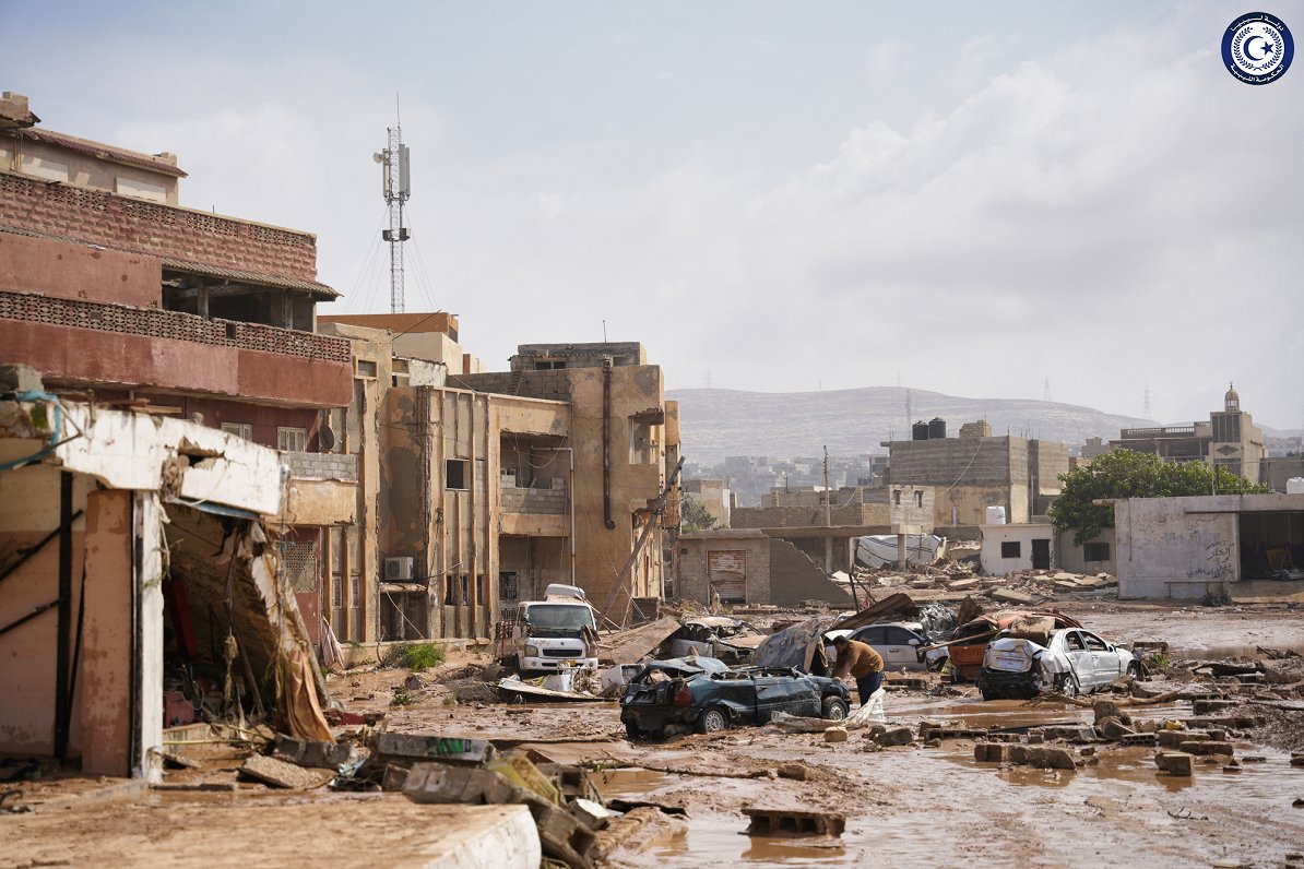 Lībija pēc postošajiem plūdiem, 2023.gada septembris