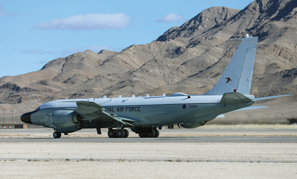 RAF &quot;RC-135&quot; izlūkošanas lidmašīna