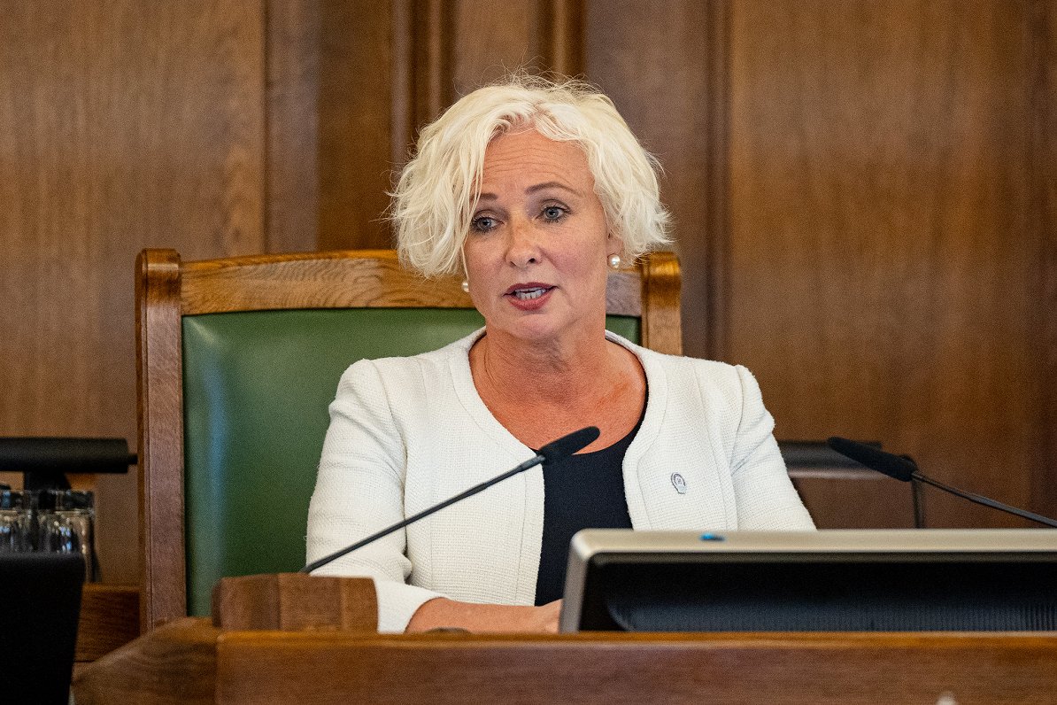 Daiga Mieriņa becomes Saeima speaker