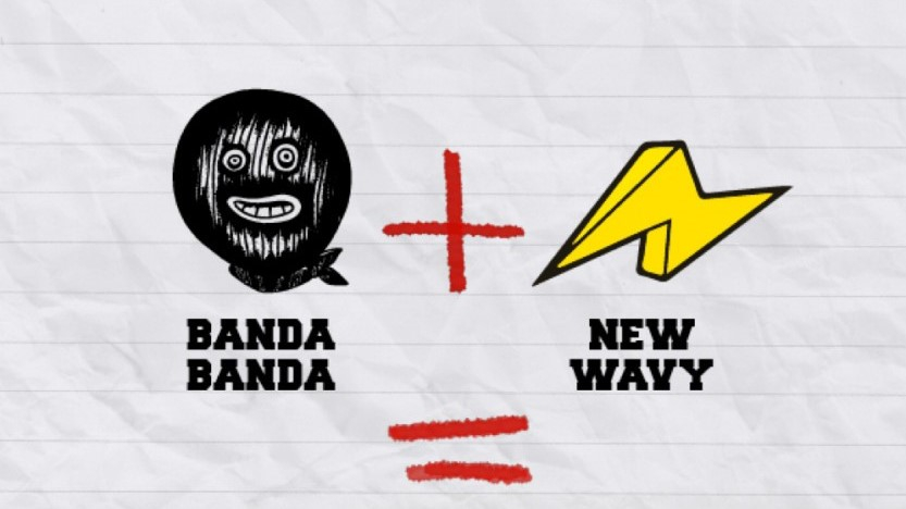 Paliec Skolā 4 Ever: Banda Banda + New Wavy afiša